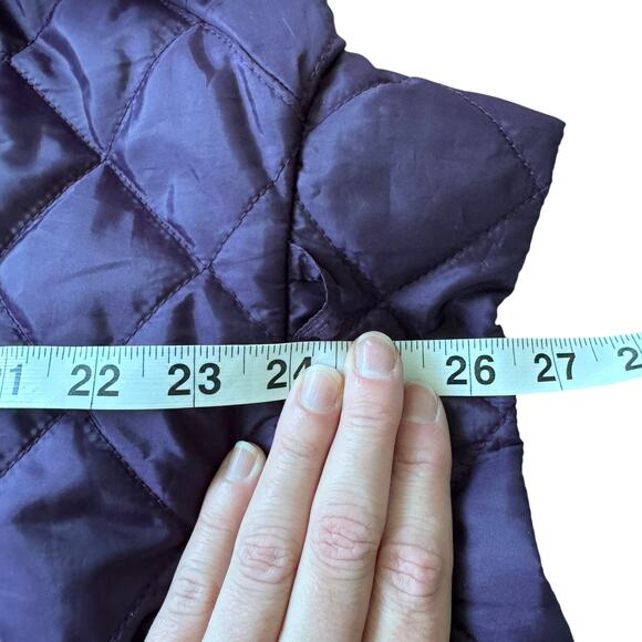 The North Face Lightweight Quilted Jacket Purple - Picture 10 of 11
